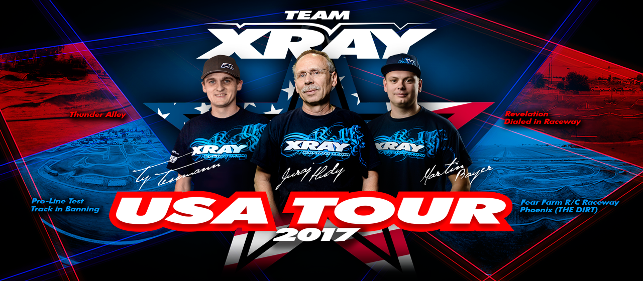Maggiori informazioni su "XRAY USA Tour 2017"	
