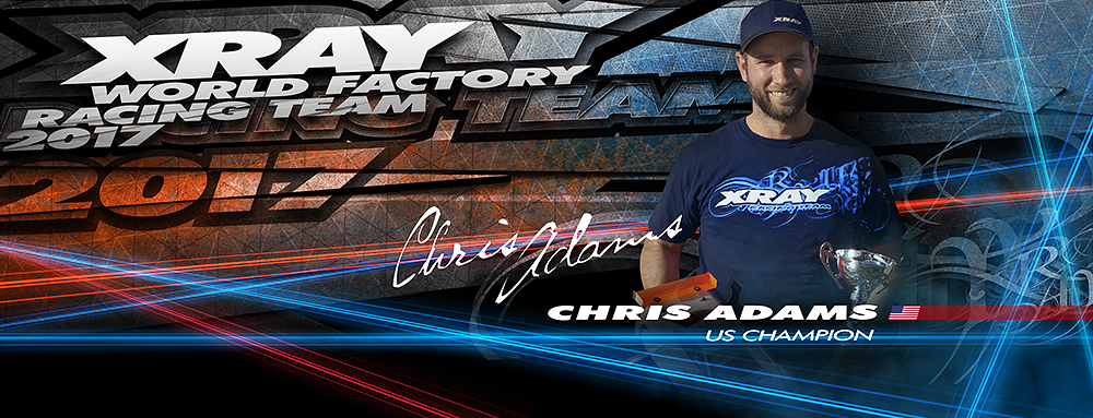 Maggiori informazioni su "Chris Adams re-signs with XRAY"	