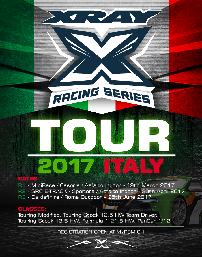 Maggiori informazioni su "XRS Italy Tour"	